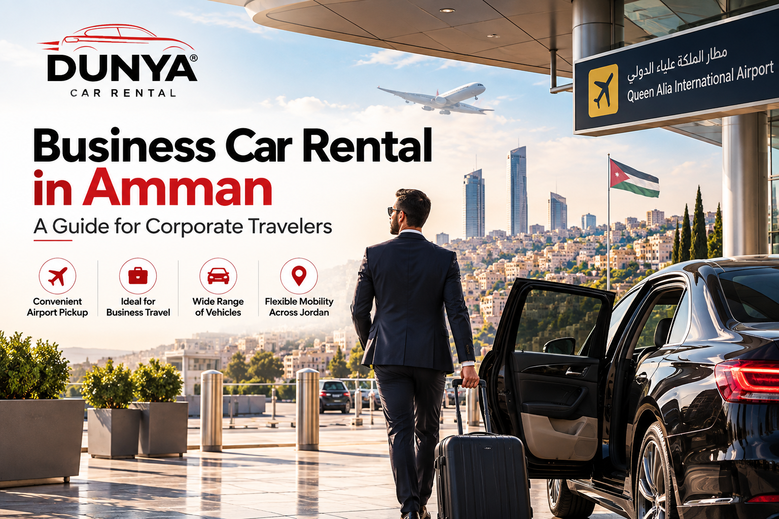 Business Car Rental in Amman: A Guide for Corporate Travelers